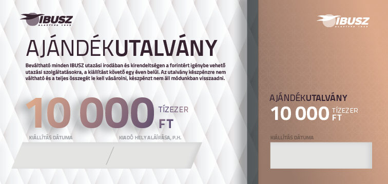 Ajándékutalvány 10 000