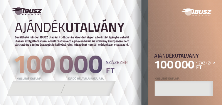 Ajándékutalvány 100 000