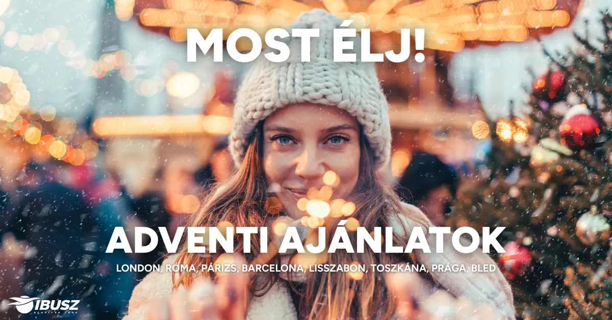 Az IBUSZ szervezésében indított Adventi utakon az ünnepre hangolódás heteiben különféle karácsonyi vásárokra és rendezvényekre látogathatnak el utasaink.