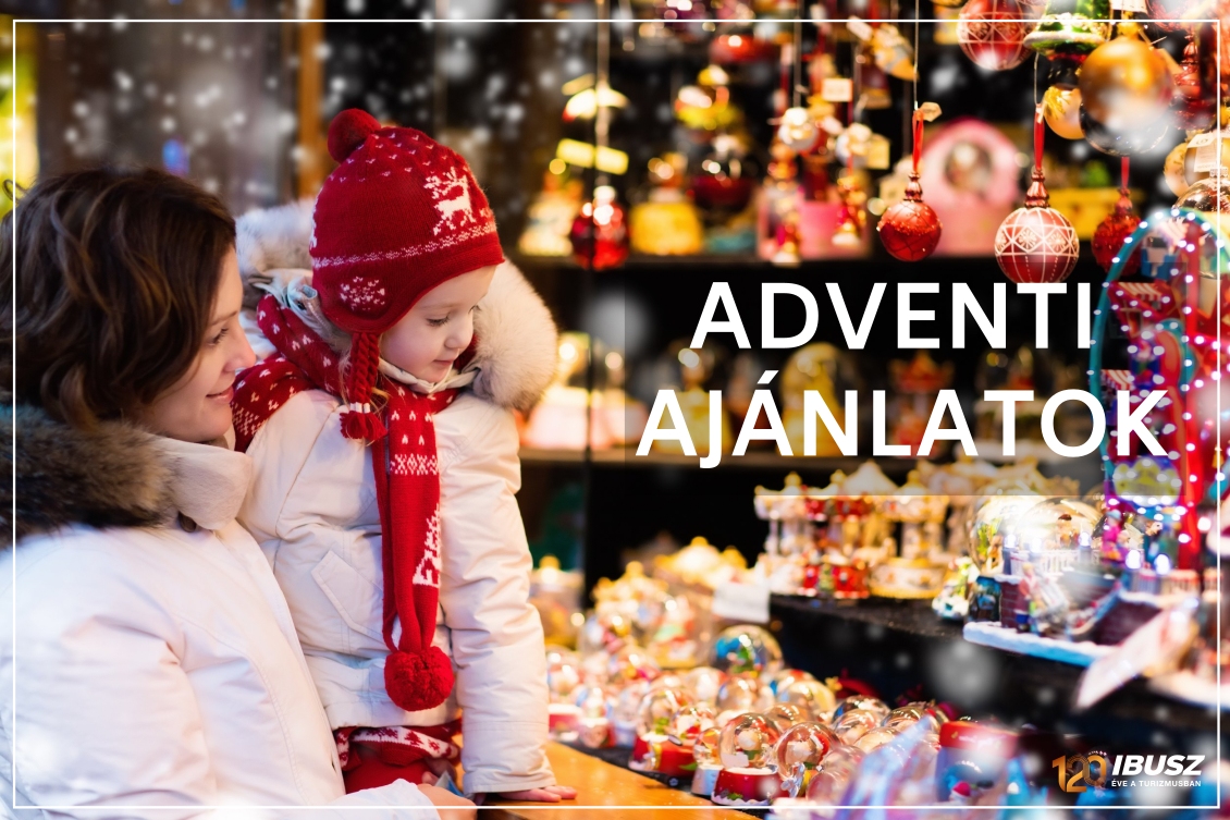 Az IBUSZ szervezésében indított Adventi utakon az ünnepre hangolódás időszakában különféle karácsonyi vásárokra és rendezvényekre látogathatnak el utasaink.