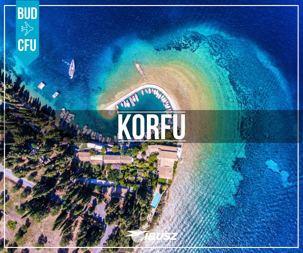 Az IBUSZ által Görögországba szervezett utazások során eljuthatnak a smaragd szigetként is nevezett Korfu szigetére, ahol pihentető táj fogadja a turistákat.
