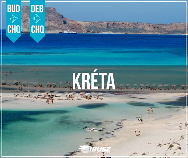 Az IBUSZ által Görögországba szervezett utazások során eljuthatnak kelet és nyugat találkozásának egyik nevezetes pihenőövezetére, Kréta csodás szigetére.