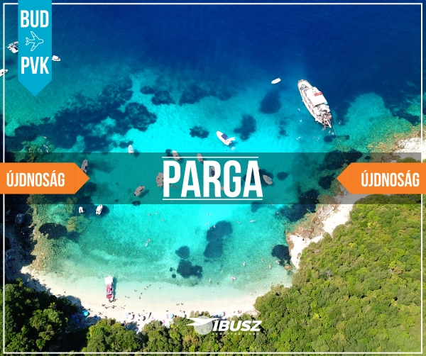 Az IBUSZ által Görögországba szervezett utazások során ellátogathatnak Pargára