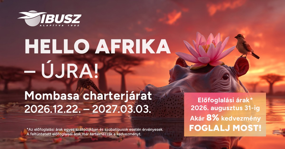 Kenya szafari és tengerpart - IBUSZ utazás