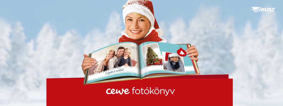 Legyen kerek a karácsonyod! Nyerj CEWE utalványt! Az IBUSZ nyereményjátéka keretében számos értékes ajándékkal lehetnek gazdagabbak rendszeres utasaink.