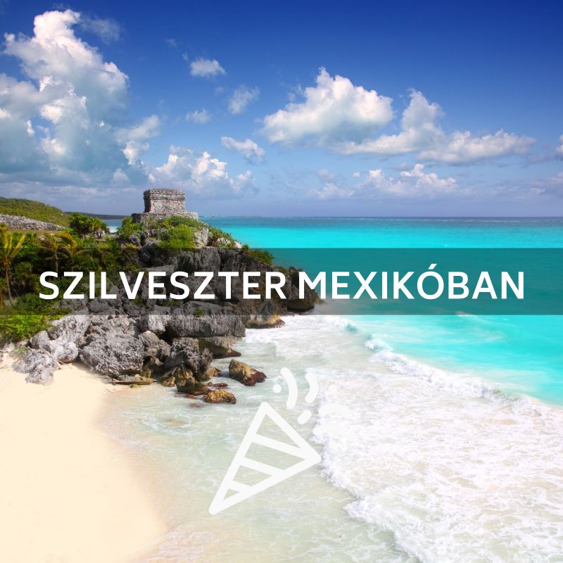 Az IBUSZ által szervezett szilveszteri utak Mexikói utazásán az egzotikus országban egyedülálló és felejthetetlen élményekkel köszönthetjük az új évet.